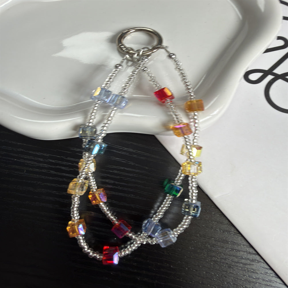 Decorative Beaded Phone Lanyard Kalsten 1790134838