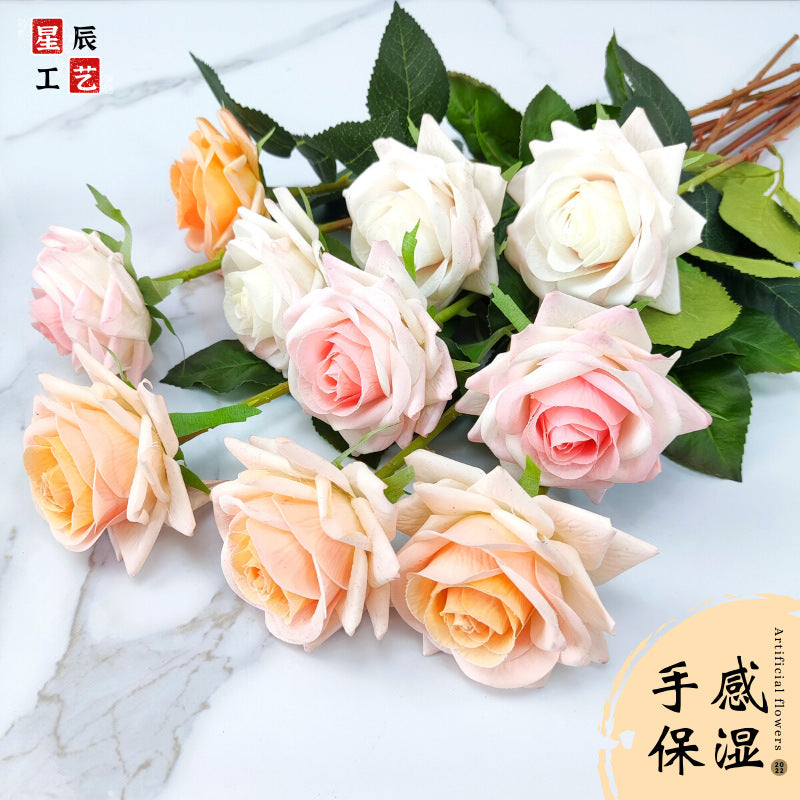 Artificial Floral Rose Stem Bouquet
