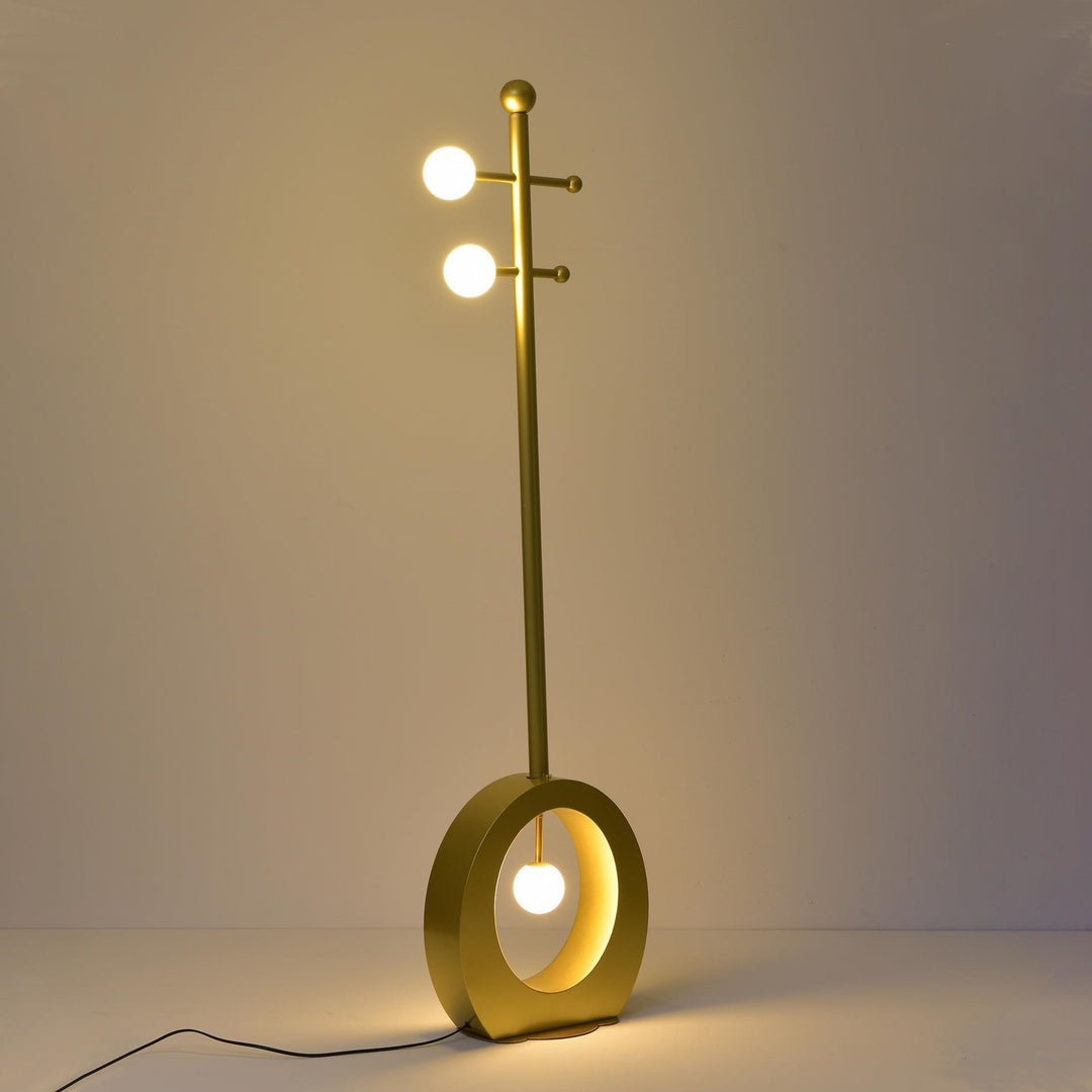 Contemporary Circle Floor Lamp