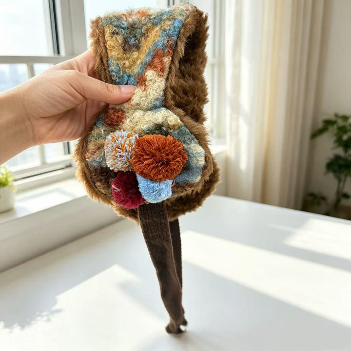 Cozy Floral Plush Headband Kalsten