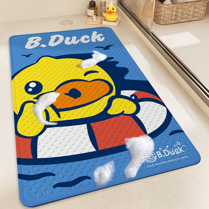 Playful Cartoon Shower Mat Kalsten