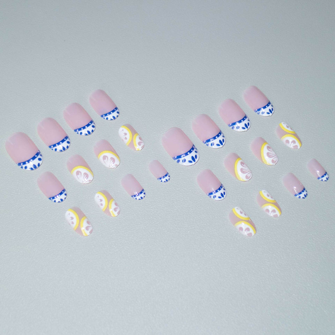 Citrus-Inspired Nail Art Kit