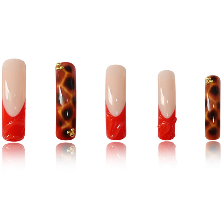 Luxe Artistic Acrylic Nail Extensions Kalsten