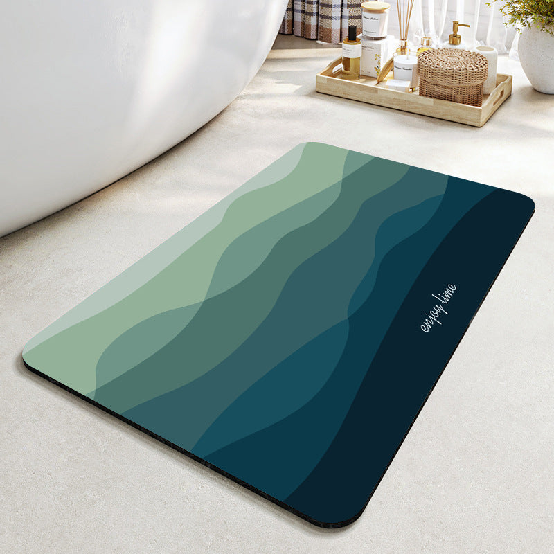 Motivational Phrase Bath Mat Kalsten