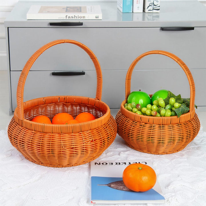 Handcrafted Woven Picnic Basket Kalsten
