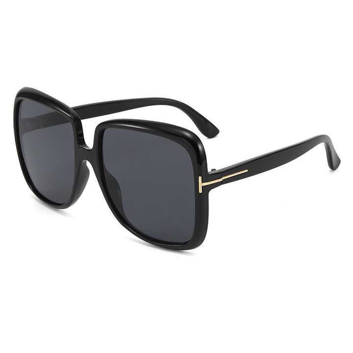 Women elegant oversized sunglasses with delicate frame Kalsten