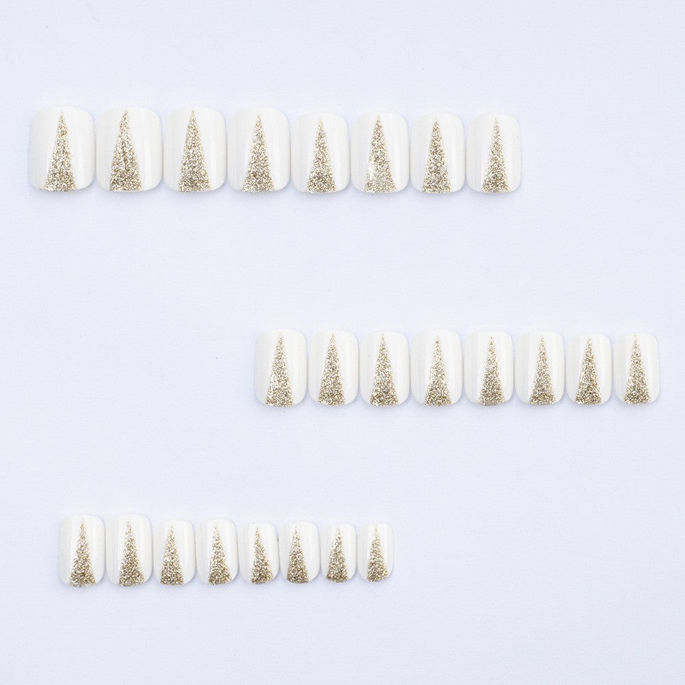 Glamorous artificial nails in elegant lace design Kalsten