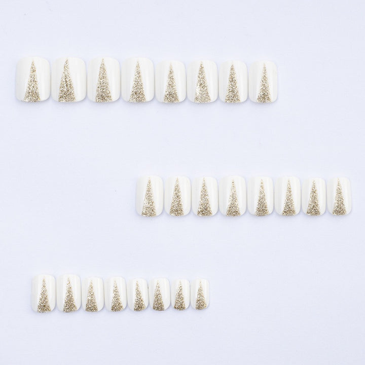 Glamorous artificial nails in elegant lace design Kalsten