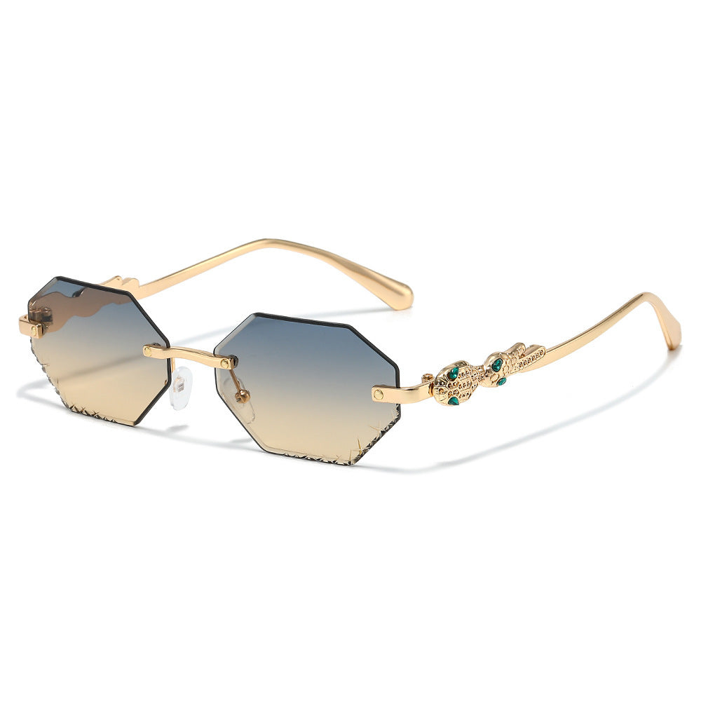 Fashion-Forward Statement Hexagonal Sunglasses Kalsten