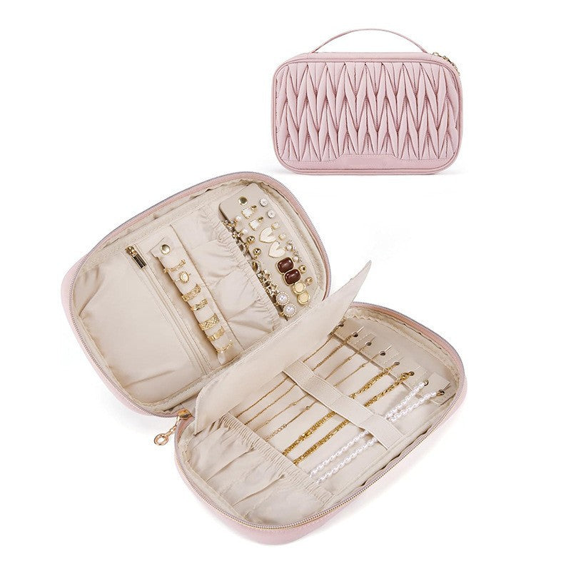 Jewelry Organizer Bag with Side Pockets Kalsten