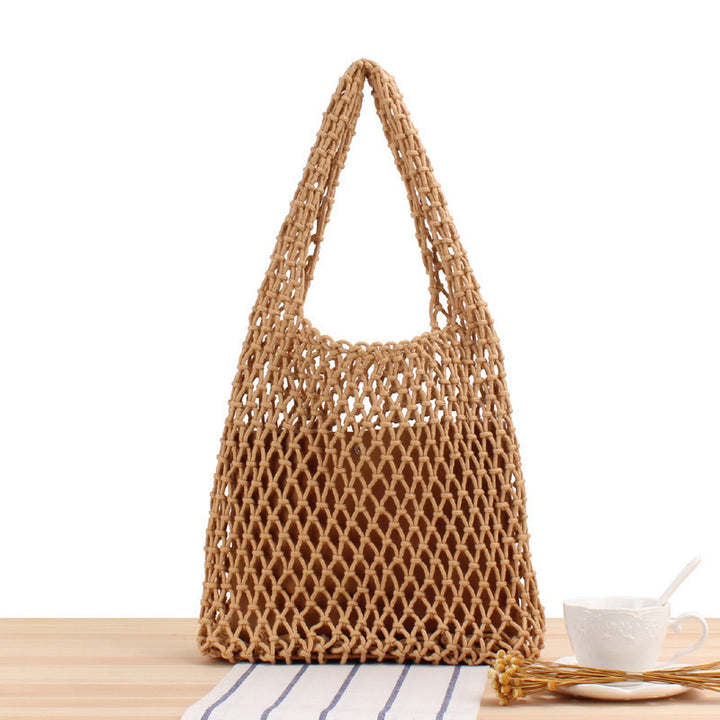 Net bag made of handcrafted natural material Kalsten