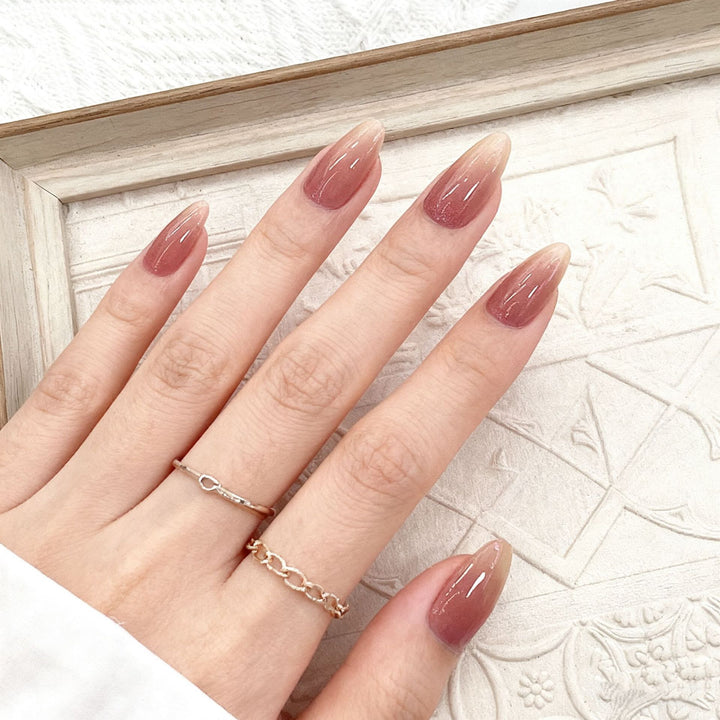 Elegant Ombre Press-On Nails Kalsten