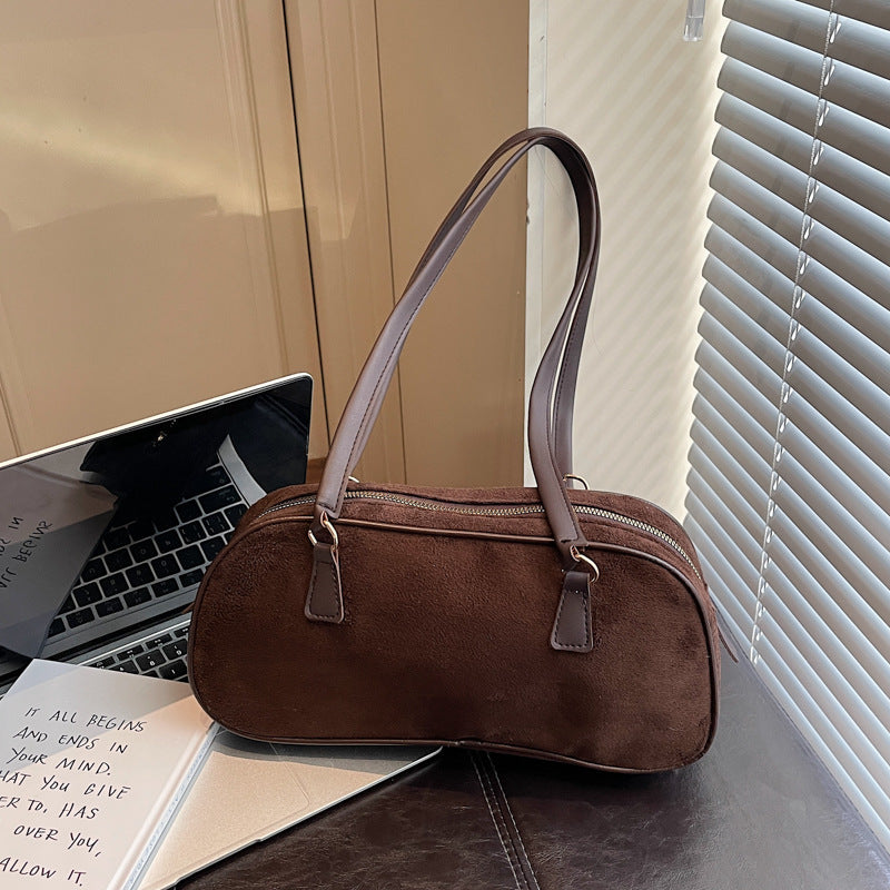 WoChic Faux Suede Handheld Bag Kalsten