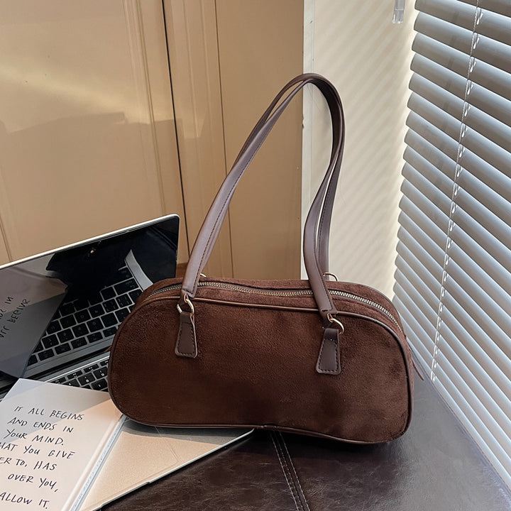 WoChic Faux Suede Handheld Bag Kalsten