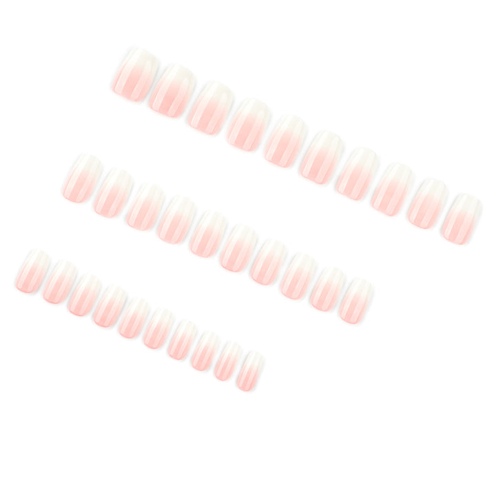 Artful Nail Extensions with Elegant Gradient Kalsten