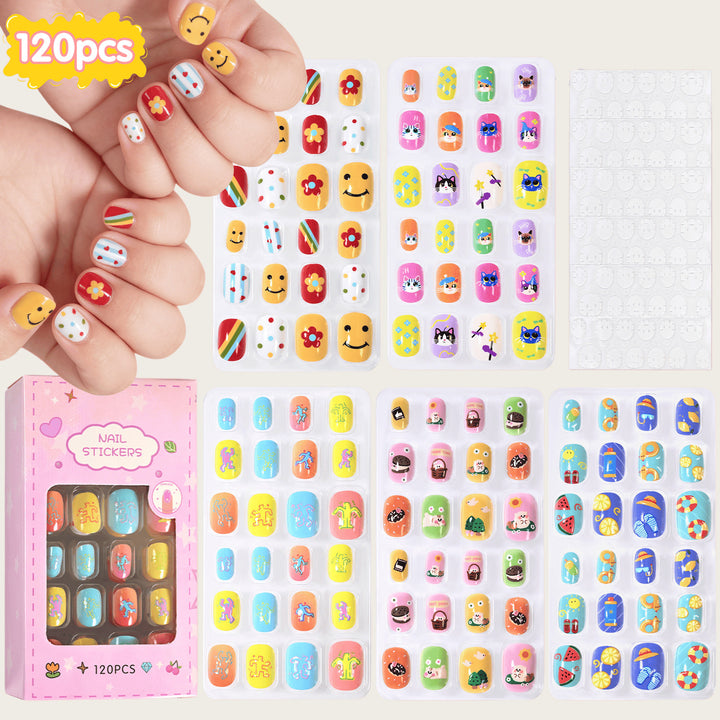Decorative Cartoon-Themed Nail Sticker Collection Kalsten