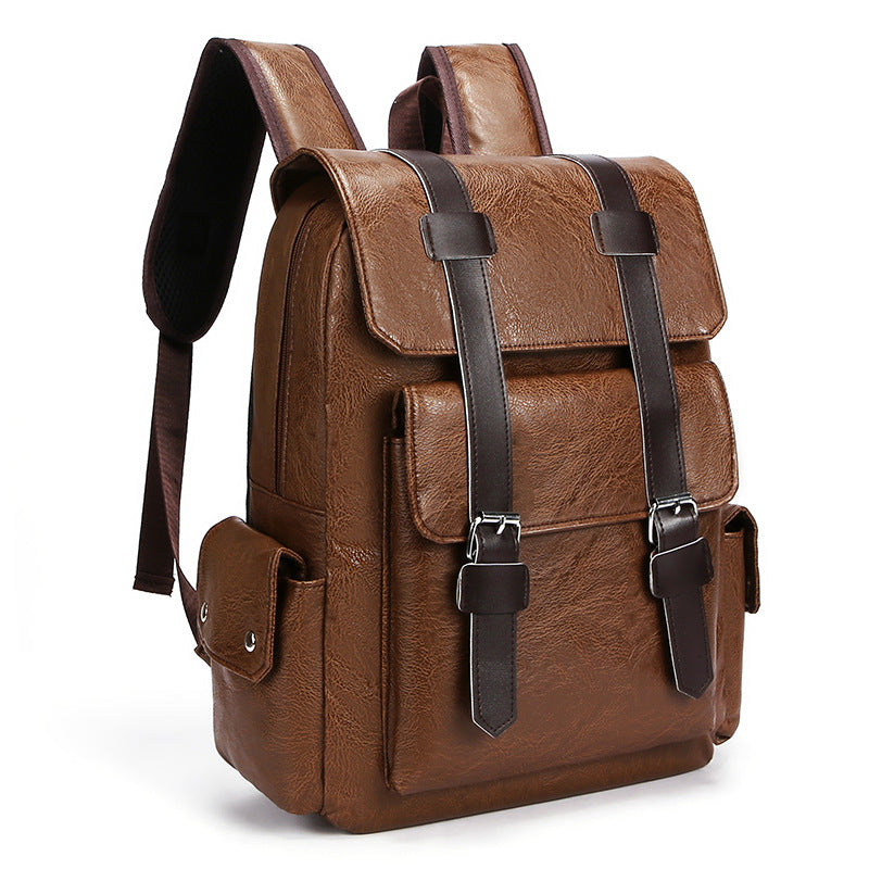 Vintage Leather Backpack Kalsten