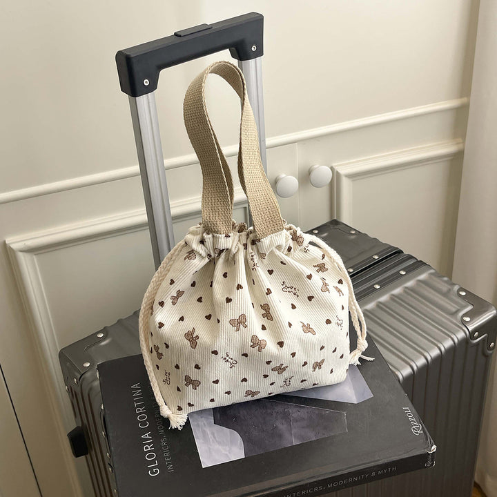 WoTextured Drawstring Mini Pouch Kalsten
