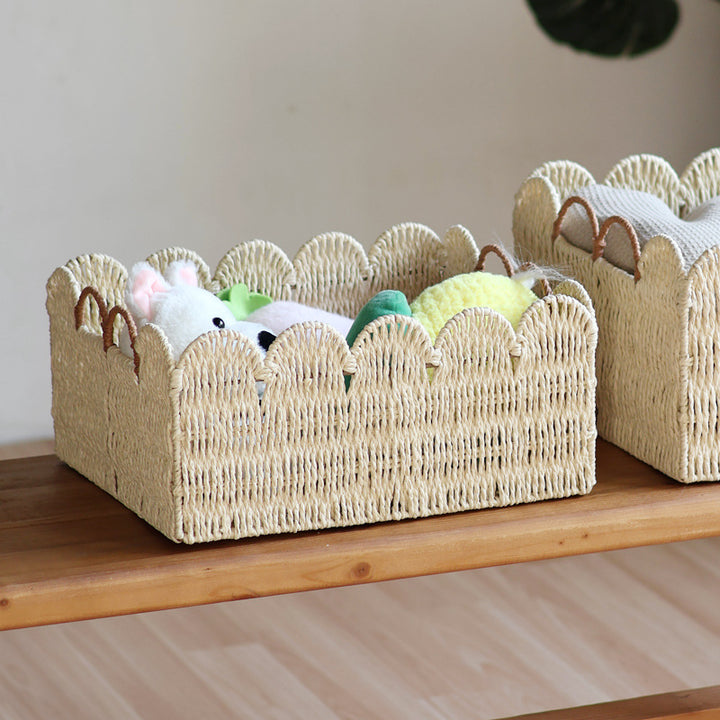 Handwoven storage basket Kalsten