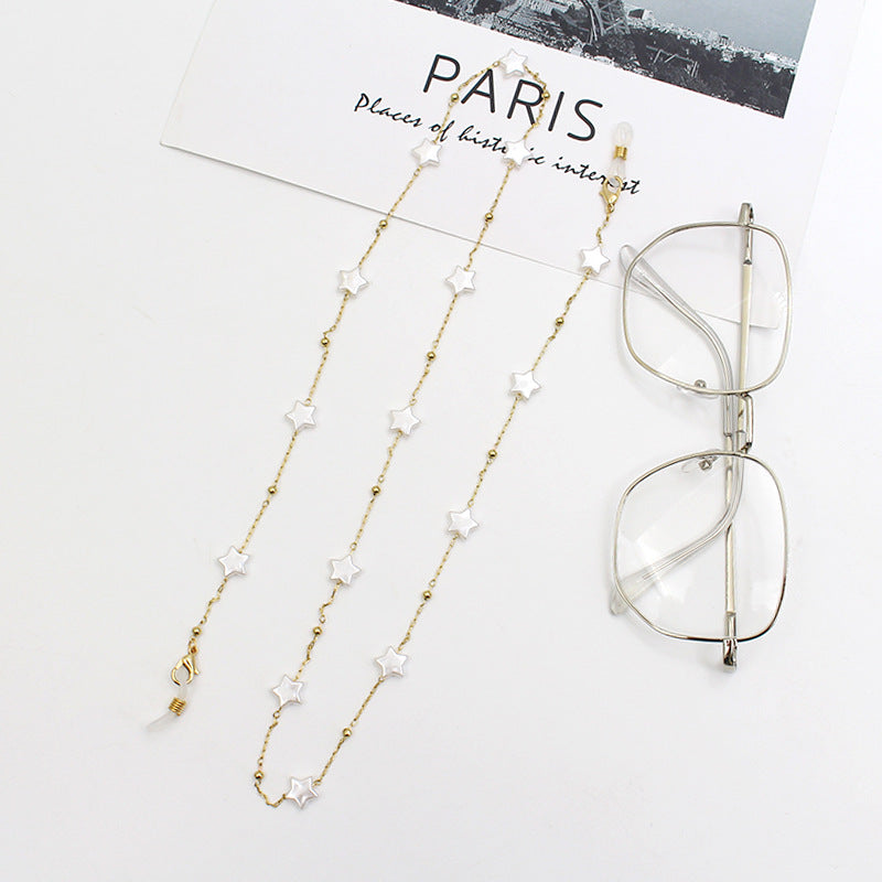 Star-Embellished Eyewear Chain Kalsten