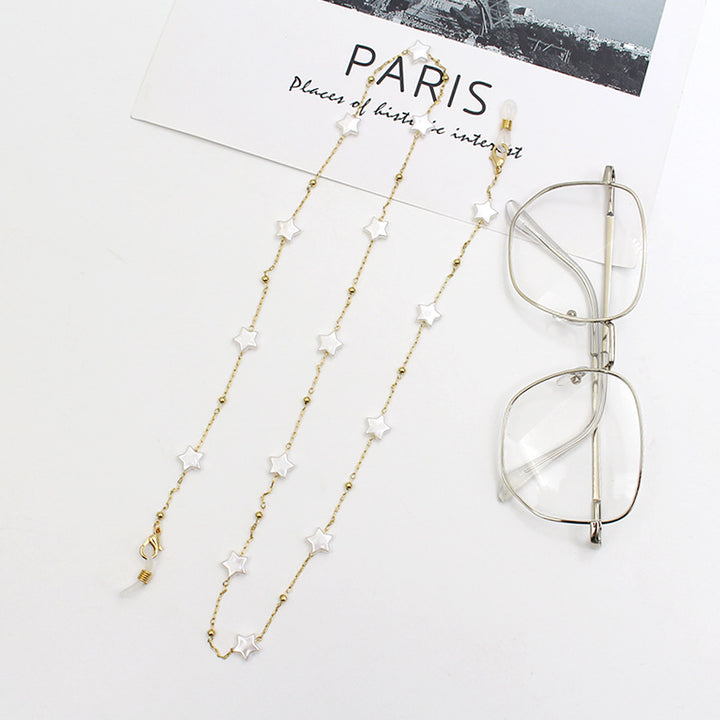 Star-Embellished Eyewear Chain Kalsten
