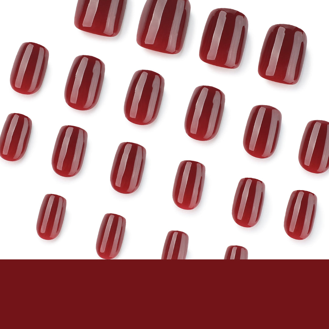 Artistic nail design with a high-gloss finish Kalsten