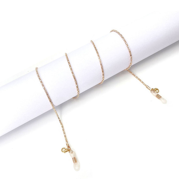 Minimalist Crystal-Detail Chain Anklet Kalsten