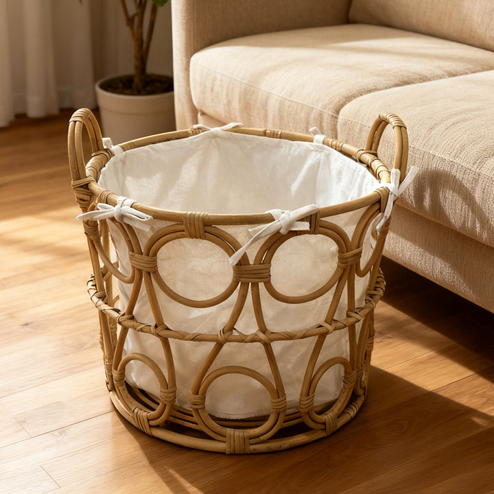 More modern braided storage basket Kalsten
