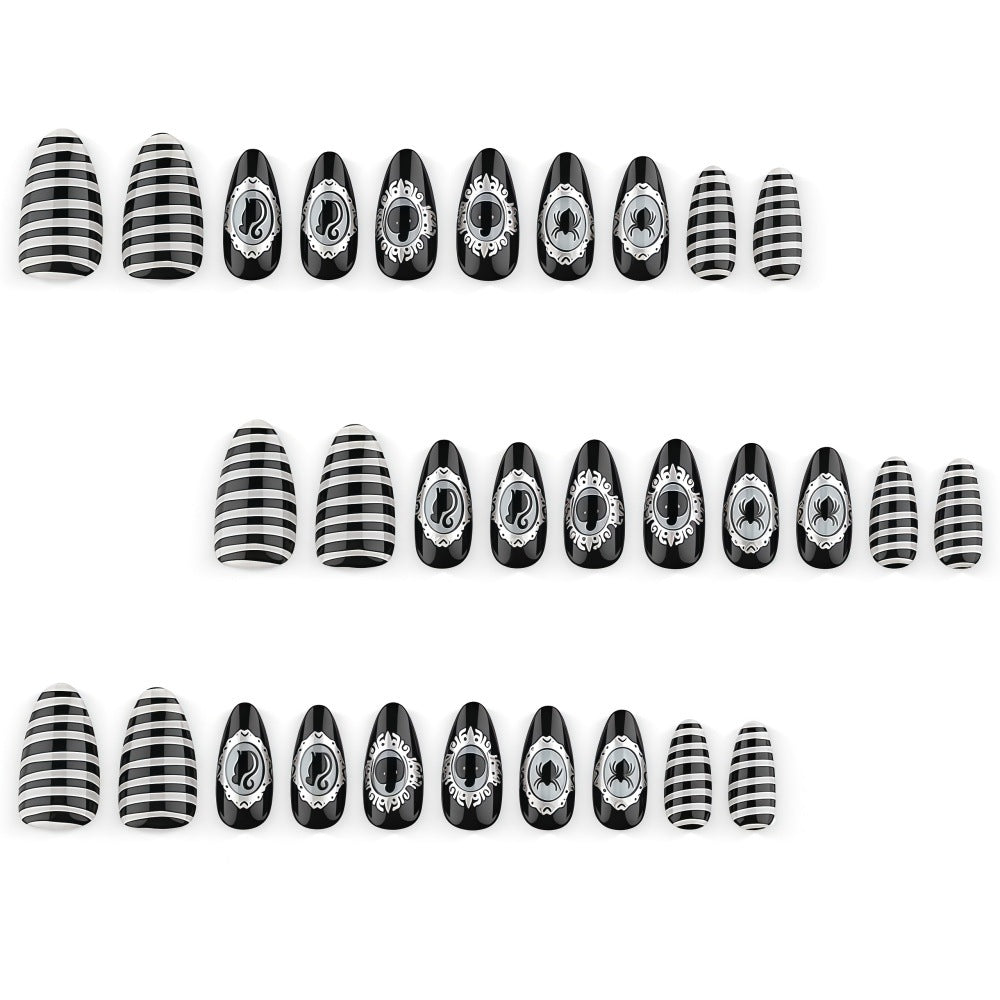 Artificial Nails in Creative Halloween Design Kalsten