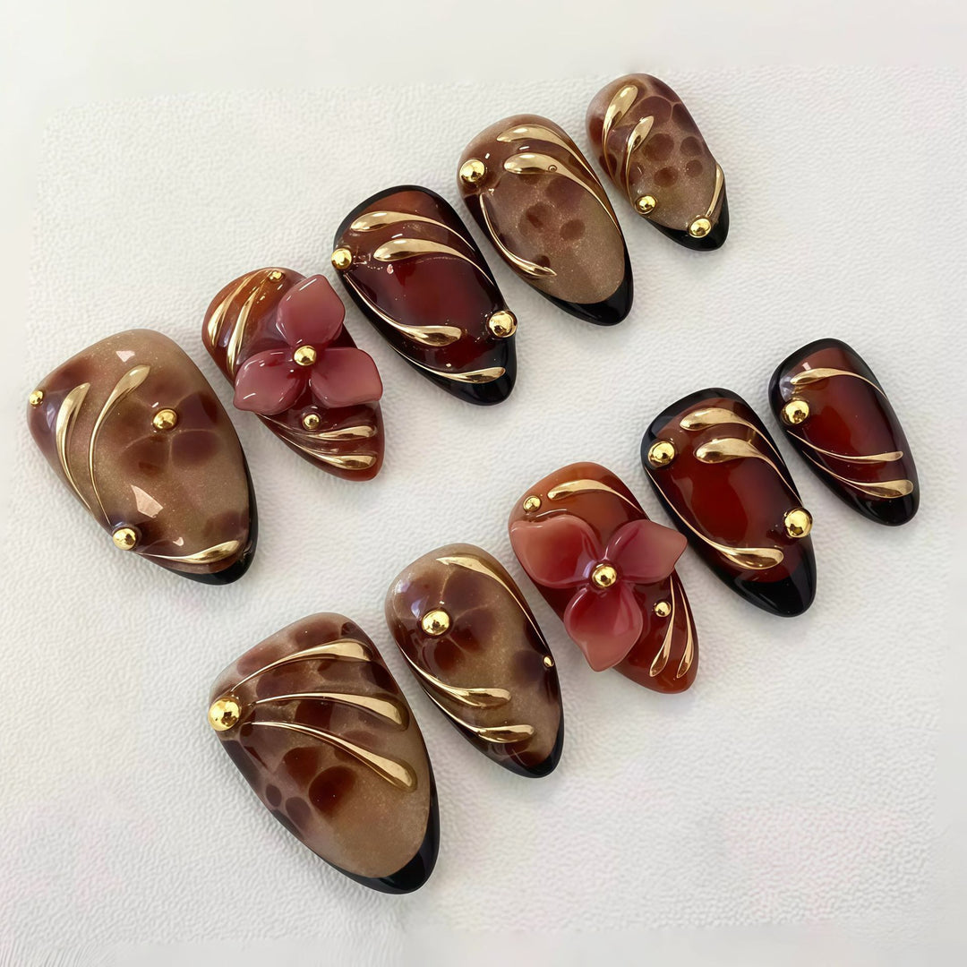 Elegant Decorative Nail Tips Kalsten