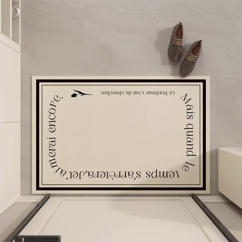 Artistic Floral Area Mat
