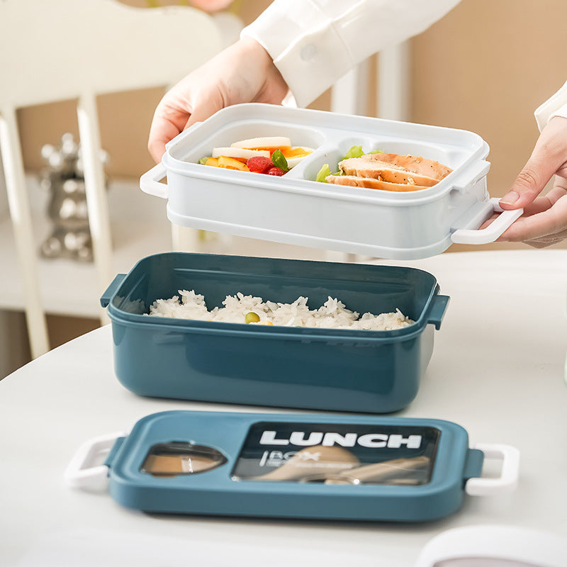 Double-Layered Food Storage Lunch Box