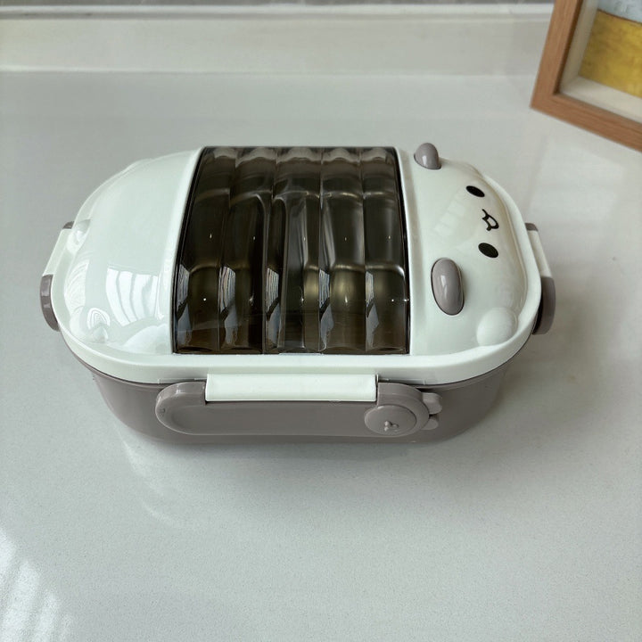 Cartoon-Themed Bento Lunch Container