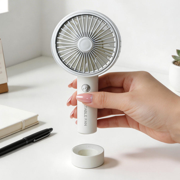 Unisex Portable Hand Fan with USB Charging Technology Kalsten