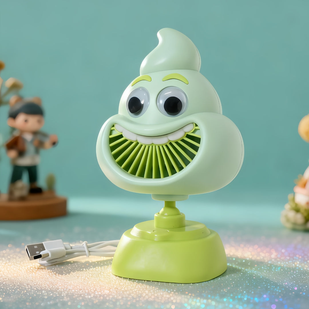 Creative Mini USB Desk Fan in Humorous Design Kalsten