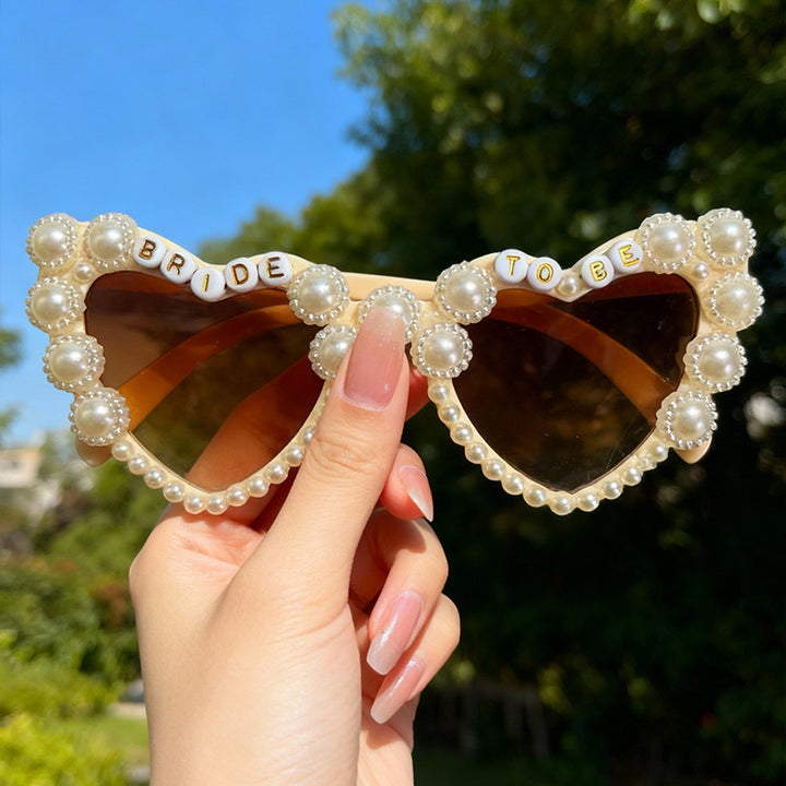 Decorative Heart-Shaped Bride-To-Be Sunglasses Kalsten