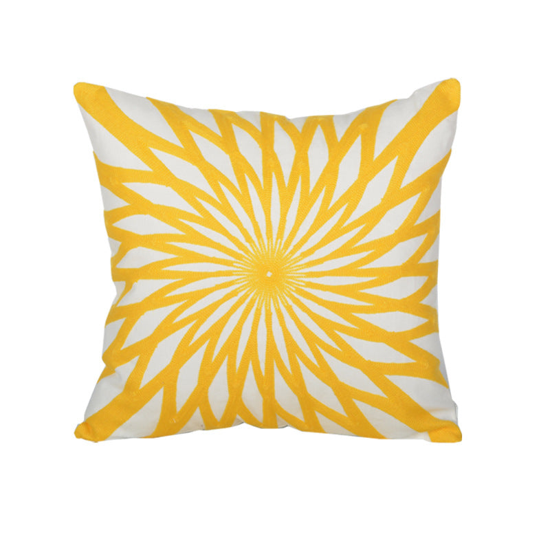 Artistic Geometric Cushion