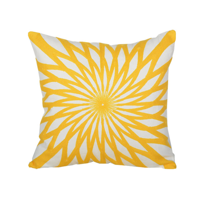 Artistic Geometric Cushion