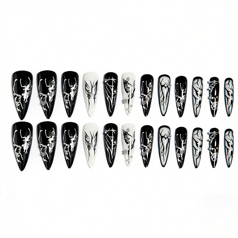 Artful Nail Tips with Modern Patterns Kalsten