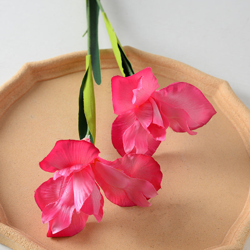 Elegant Artificial Orchid Stem Decoration
