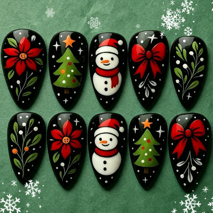 Christmas Art Nails Kalsten