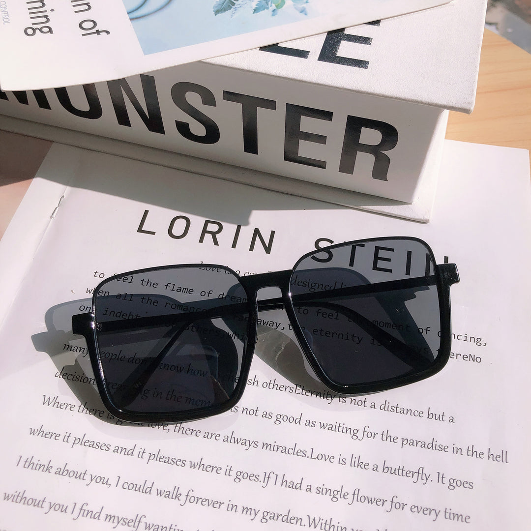 Oversized Geometric Frame Sunglasses Kalsten