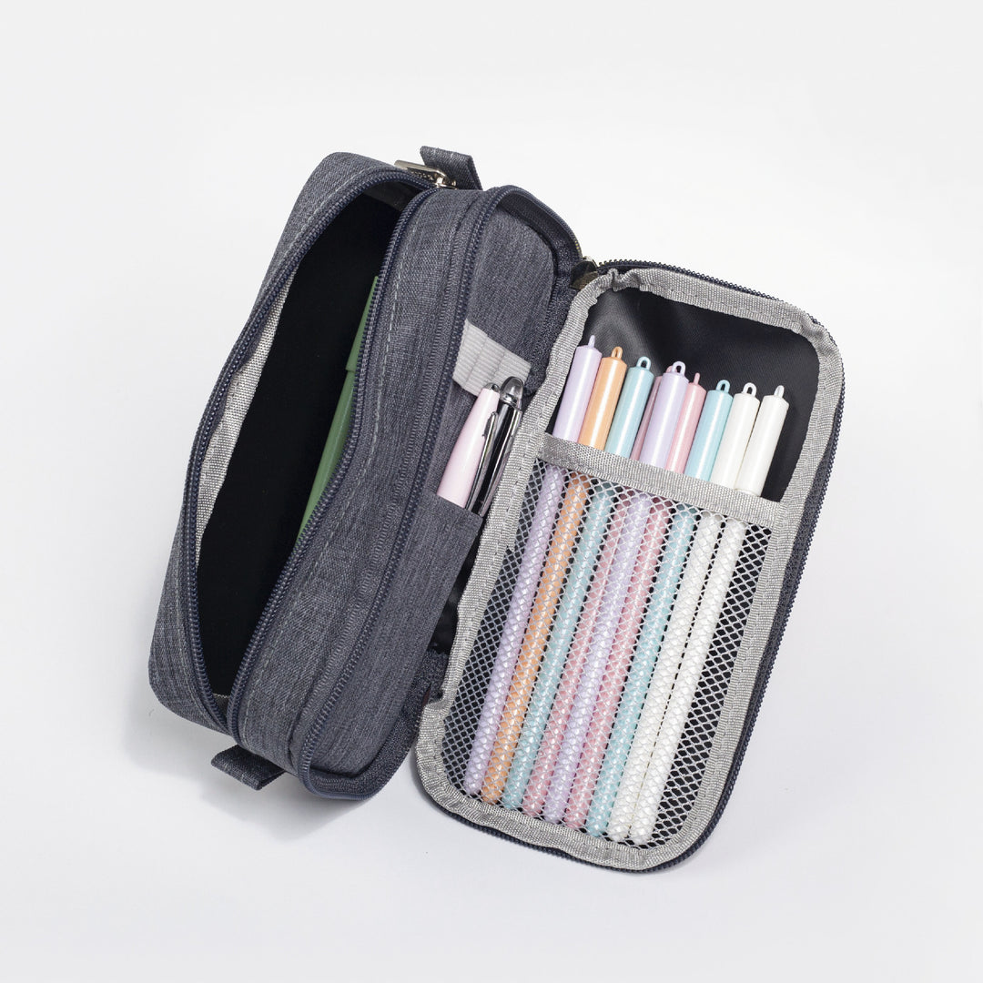 Compact Zippered Storage Case