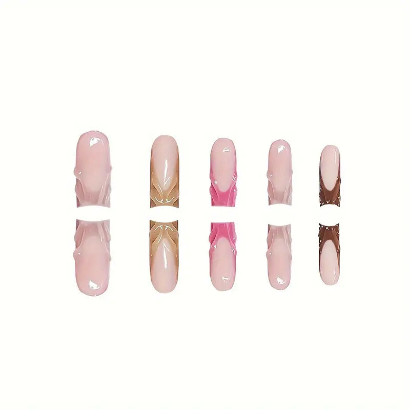 Artistic Ombre Press-On Nail Set Kalsten