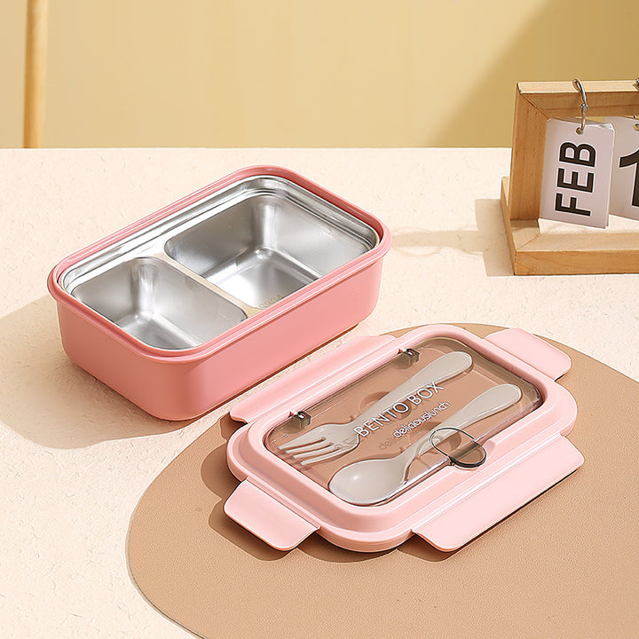 Airtight Bento Lunch Box with Removable Divider