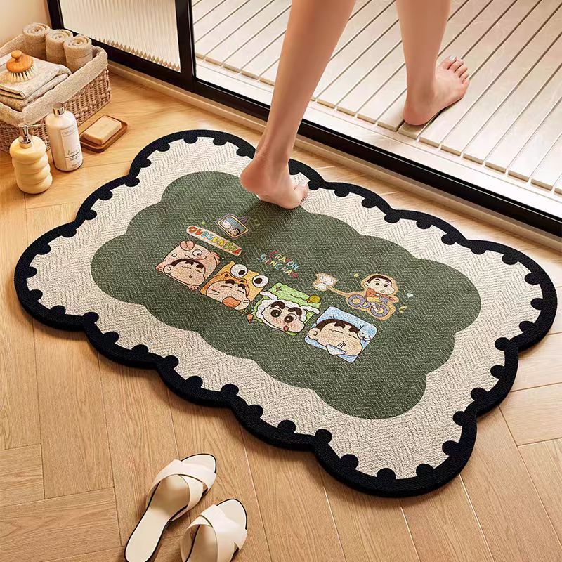 Playful Animal-Themed Bath Mat