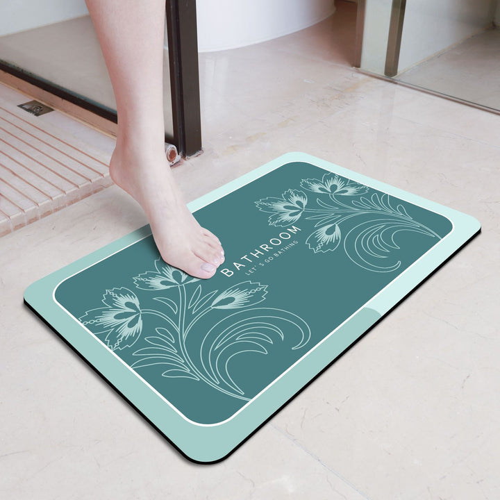 Adorable Cartoon Cat Bath Mat Kalsten
