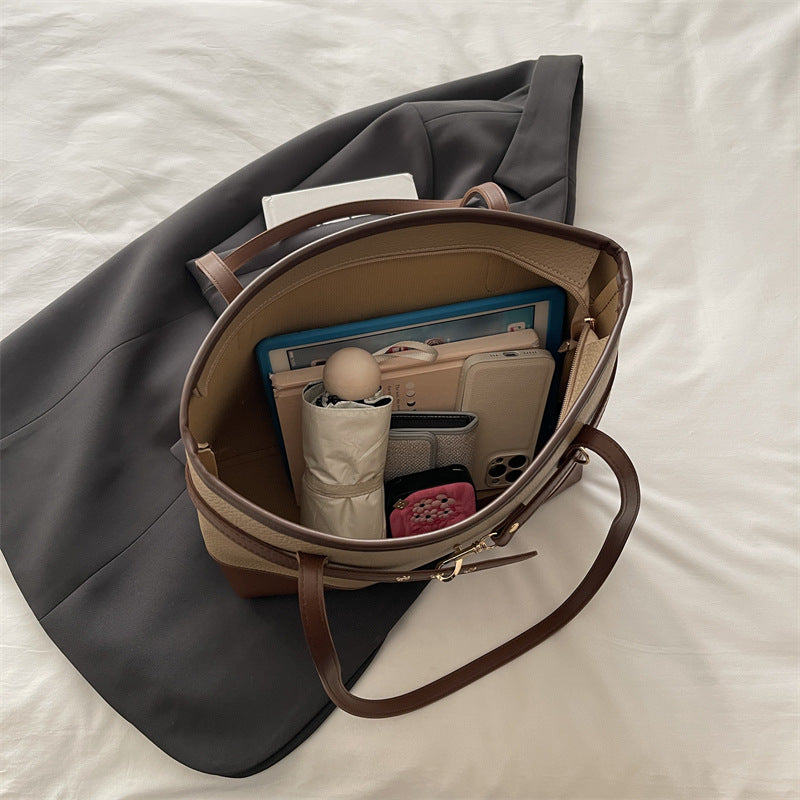 Elegant Textured Tote Bag