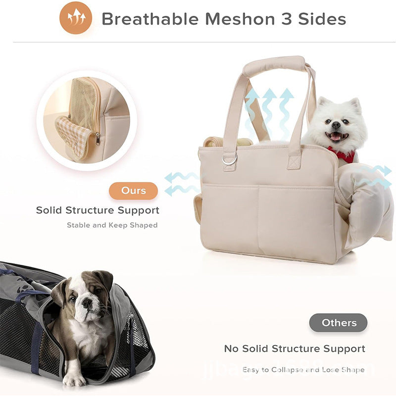 Pet carrier bag with cozy interior Kalsten