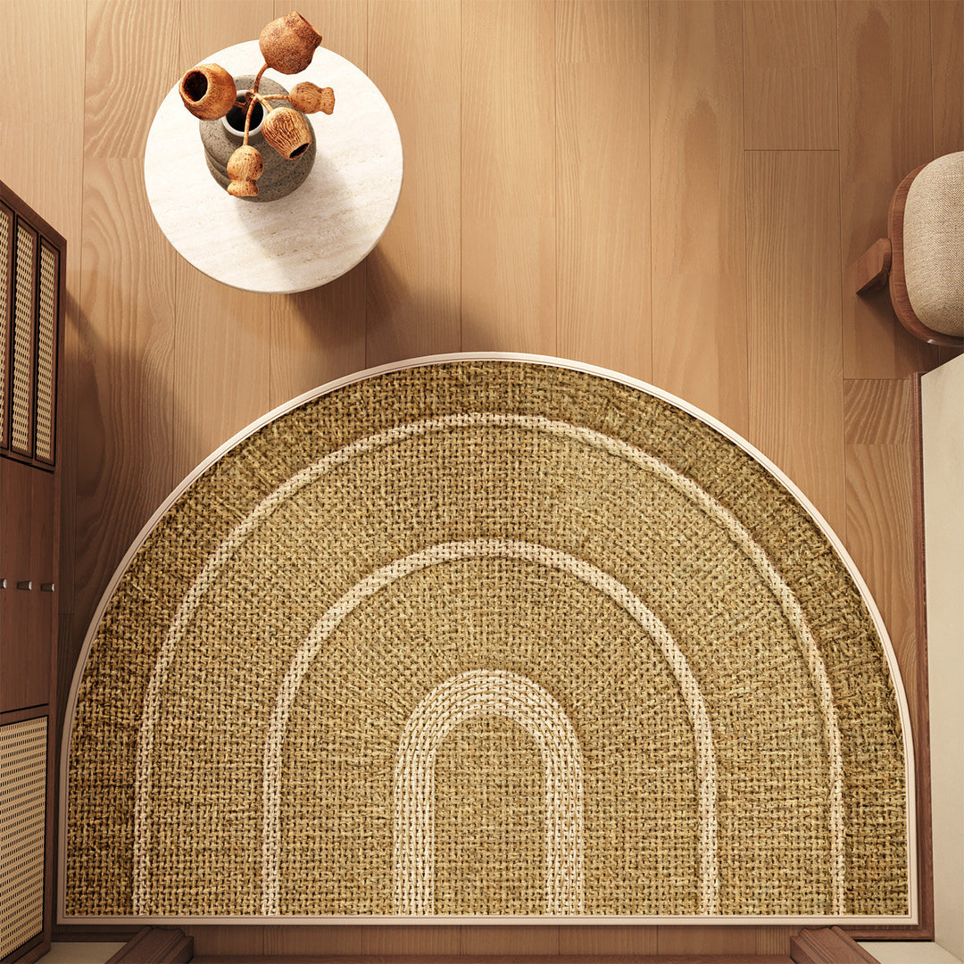 Natural Fiber Decorative Area Mat